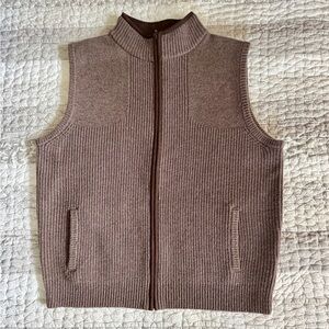 L.L. Bean Zip-Up Waterfowl Sweater Vest